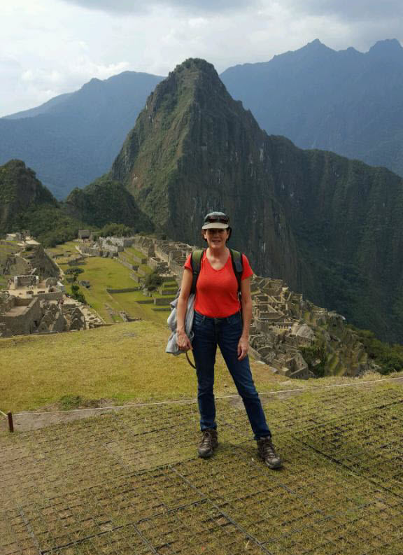 Sarah in Machu Picchu